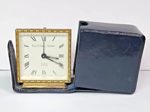 Running Vintage VAN CLEEF & ARPELS Travel Alarm Clock - Picture 1 of 10