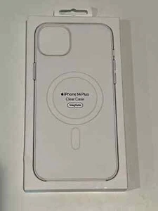 GENUINE Apple Clear Case MPU43ZM/A With Magsafe For Apple iPhone 14 Plus  Clear - Picture 1 of 2