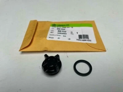 NEW REPLACEMENT VENTED OIL PLUG & RING GASKET 3/4-16 GREENLEE 975 HYDRAULIC PUMP - Image 1 of 4
