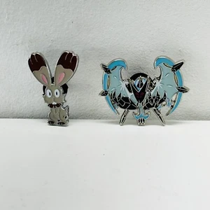 Pokemon DAWN WINGS NECROZMA & BUNNELBY COLLECTOR'S PIN - Picture 1 of 5