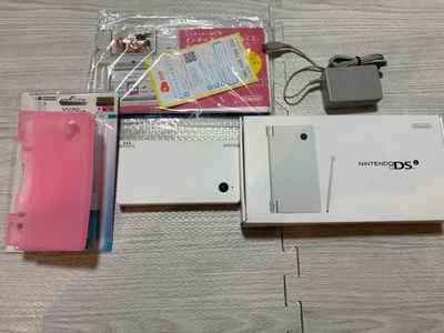 Nintendo DS White Game Console & Charger USED Japan Free Shipping Very Good Cond - Image 1 of 4
