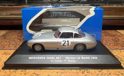 IXO LM1952 Mercedes 300SL #21 ganador de Le Mans 1952 - Lang/Riess escala 1/43 sin usar, en caja Foto 1 de 3