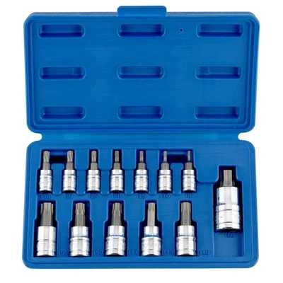 Professional-Grade 13-Piece Torx Bit T-Socket Set - Image 1 of 4