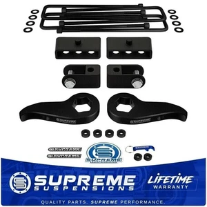 Fits 11-19 Chevy Silverado 2500 HD 3" + 1.5" Full Lift Kit 4WD + Shock Extenders - Picture 1 of 12
