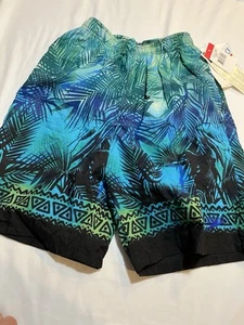 Vintage Speedo Jungle Border Medium Boys Swim Trunks NEW Size 10/12 - Picture 1 of 10