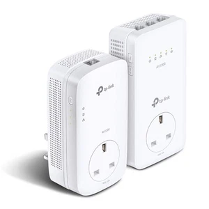 TP-Link AV1300 Gigabit Passthrough Powerline ac Wi-Fi Kit,up to 1200 Mbps WiFi s - Photo 1/8