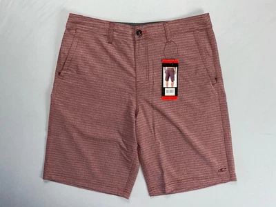 Pantalones Cortos Chinos Híbridos Ligeros De Secado Rápido Frente Plano O'Neill en Rojo Brezo. 34. Foto 1 de 4