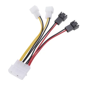 Adapterkabel Für Computerlüfter Lüfter-Splitter Verlängerungskabel - Bild 1 von 12