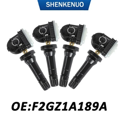 4x sensores de pressão de pneus TPMS para 2018-2021 Ford Ecosport / Explorer 2016-2019 - Imagem 1 de 4