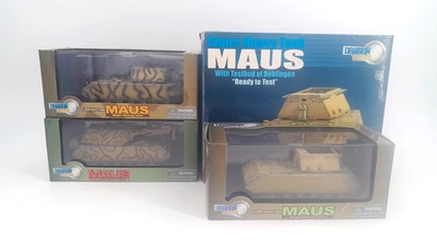 Lot 4 Dragon Armor 1/72 MAUS 60156 - 60157 - 60154 - 60323 - Immagine 1 di 4