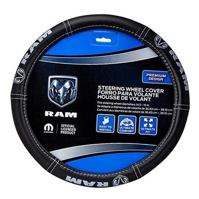 Cubierta de volante Plásticolor 006697R25 Ram Deluxe Elite - Logo gris  Foto 1 de 4