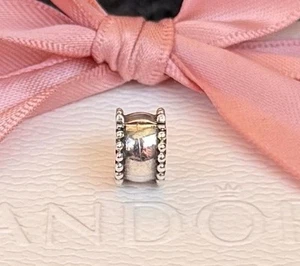 Original Pandora Clip „Doppelkranz“ Silber#790267 - Bild 1 von 3