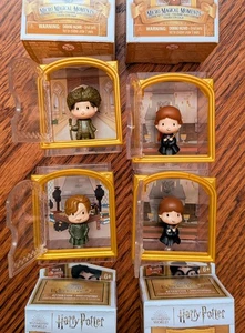 Lote de figuras Harry Potter Micro Momentos mágicos años 3 y 4: Lupin, Krum y Ron - Imagen 1 de 6