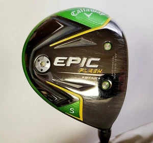 RARE! CALLAWAY EPIC FLASH STAR FAIRWAY 5 WOOD 18* GRAPHITE STIFF RH JAPANESE VER - Picture 1 of 8