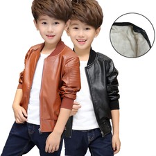 baby boy biker jacket