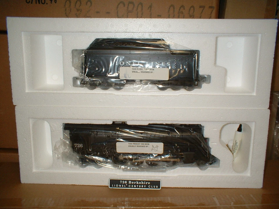 Lionel 6-18053 Century Club 726 Berkshire 2-8-4 Steam Locomotive & Tender O