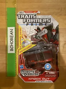 Transformers Prime Robots In Disguise Deluxe Decepticon Knock Out Figure New - Picture 1 of 2
