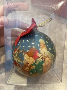 Decorazione natalizia vintage 1995 Looney Tunes insetti coniglietto Warner Brothers Elmer - Foto 1 di 4