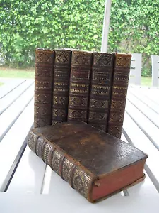 HISTORY GENERALE D'ESPAGNE 6 BÄNDE SET 1723 LEDER - Bild 1 von 2