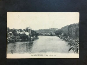 Carte Postale Ancienne LYON - L'ILE BARBE - Vue prise en aval - Picture 1 of 2