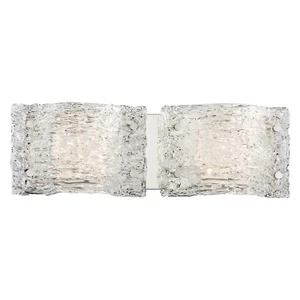 George Kovacs P5282-077-L Forest Ice - LED Bath light in Chrome 18.75" W - Picture 1 of 2