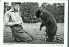 *NH Postcard-"Ebony, The Cub in Training" -For Bear Shows-  {G166-S2}