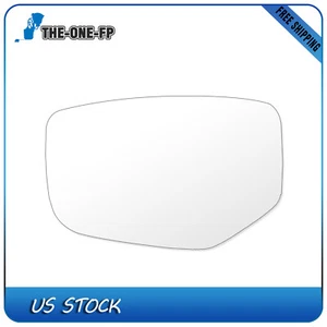 Left Driver Side View Mirror Flat Glass For Honda Accord 2.4L 3.5L 2013-2017 - Picture 1 of 4
