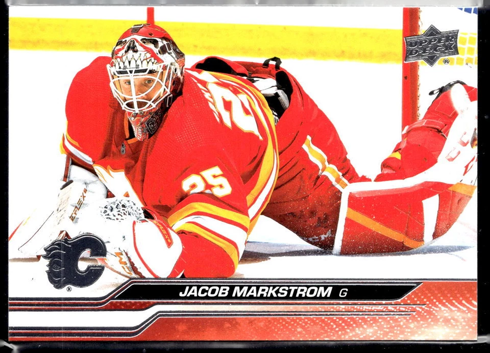 2023-24 Upper Deck #279 Jacob Markstrom - Image 1 of 2