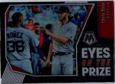 2021 Panini Mosaic #EOP7 Chris Sale Eyes on the Prize - Image 1 of 2