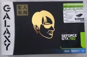 GALAXY Graphic board Expert-oriented GeForce GTX760 4GB OC model New Japan - Picture 1 of 10