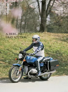 BMW R45 motorcycle photo photograph press photo - Picture 1 of 1