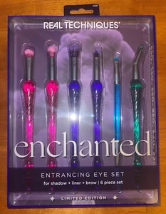 Real Techniques Enchanted Fair Eye Brush Set Limited Edition 6 Piece set 4321 - Picture 1 of 2