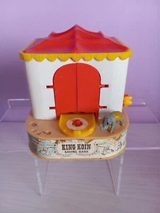 π₯π₯π₯ King Koin Saving Bank Jasco 1977 Vintage - Salvadanaio funzionante π₯π₯π₯ - Foto 1 di 7