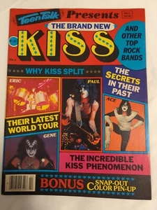 [MINT] KISS - Teen Talk - The Brand New KISS - w/Color Pin-up - Picture 1 of 6