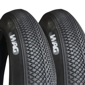 2 WAG ABDECKUNGEN 20x4.0 REIFEN SLICK STRASSENREIFEN FAHRRADREIFEN FAT-BIKE 20' - Bild 1 von 6
