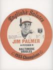 1983 English's Baltimore Orioles Chicken Bucket Lids Jim Palmer HOF