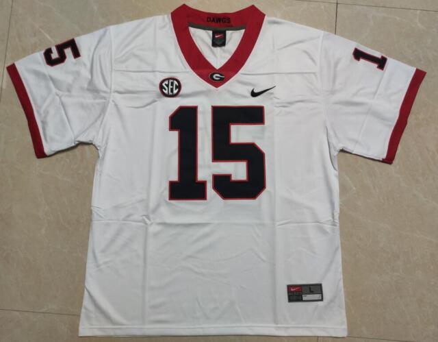 UGA Nike #1 YOUTH Football Jersey - White – The Red Zone- Athens, GA