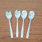 4 X IKEA COFFEE SPOONS 13CMS LONG STAINLESS STEEL