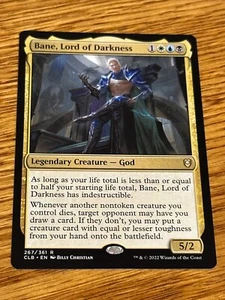 MTG Commander Battle for Baldur's Gate, Bane Lord of Darkness - Picture 1 of 1