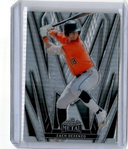 2024 Leaf Metal Prismatic Silver Zach Dezenzo 18/185 (B44) Astros - Picture 1 of 2