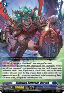 x1 Diabolos Returner, Deryck - D-BT03/004EN - RRR CFV M/NM - Picture 1 of 1