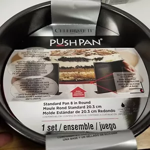 Round Cake Pan with Removable Bottom Nonstick - CELEBRATE IT - Choose Size - Picture 1 of 22