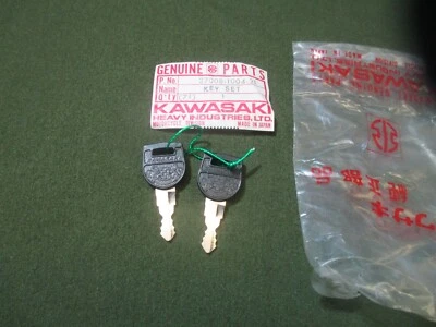 KAWASAKI KZ1000 D1 Z1R 1978 KEY SET #821 NOS OEM 27008-1004-21 - Image 1 of 3