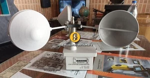 Stazione Meteo Anemometro Tazza Contatore Meccanico Fisica Educativa Laboratorio - Foto 1 di 9