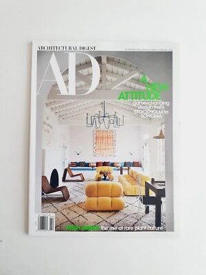 Architectural Digest Magazine February, 2022 A New Attitude Stockholm to Sonoma  - Image 1 of 2