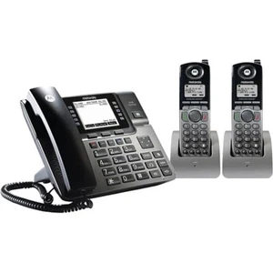 Motorola ML1002H Desk Phone 2 Cordless Handsets with Base Station - Zdjęcie 1 z 3