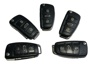 5 x Audi 3 button flip blade keys, 8V0 837 220 434mhz - Picture 1 of 2