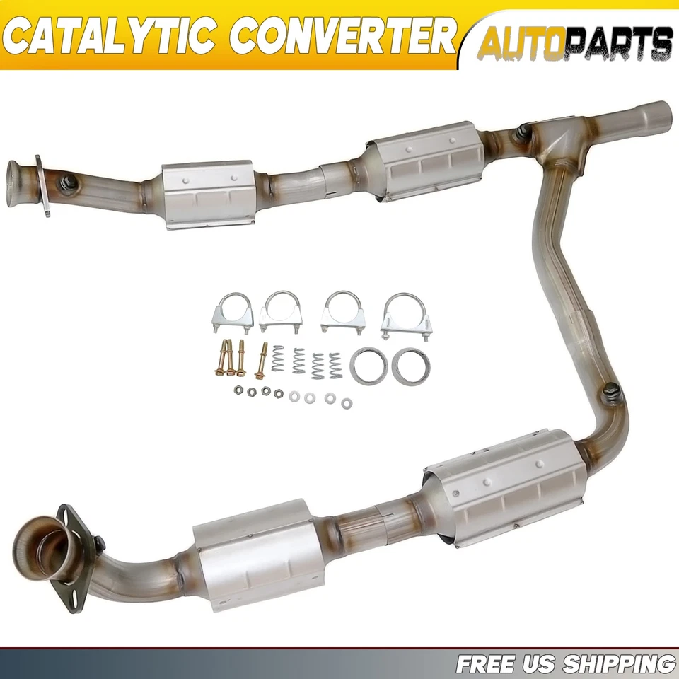 Catalytic Converter for Ford E-250 E-150 Econoline Club Wagon 2000-2006 V8 4.6L - Imagem 1 de 4