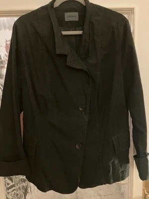 OSKA Jacke/Blazer Aus Cordsamt, Gr. 4 (xl) Tannengrün - Bild 1 von 4