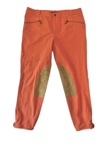 Ralph Lauren NEW Orange Equestrian Riding Breeches Pants Women's size 14 - Picture 1 of 6